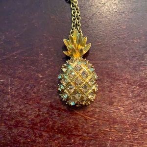 J. Crew Pineapple pendant necklace MSRP $40